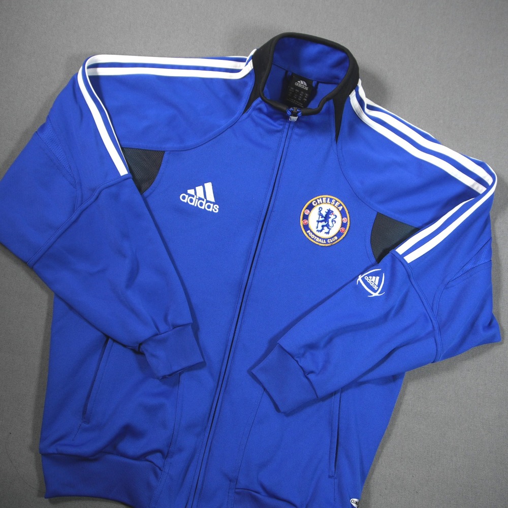 Vintage Y2K 2005 Chelsea FC Adidas Climalite Zip Track Men Jacket S Premire